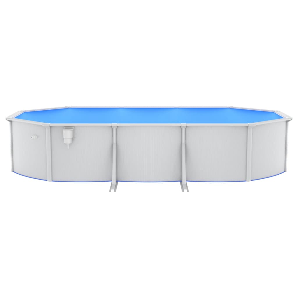 Piscina con Scaletta 610x360x120 cm 3098044
