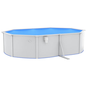Piscina con Pompa Filtro a Sabbia 490x360x120 cm 3098049