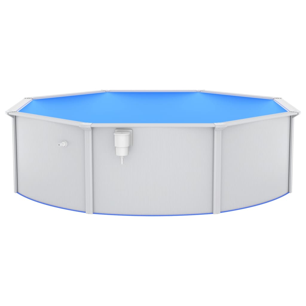Piscina con Pompa Filtro a Sabbia e Scaletta 460x120 cm 3098053