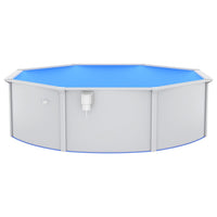 Piscina con Pompa Filtro a Sabbia e Scaletta 460x120 cm 3098053