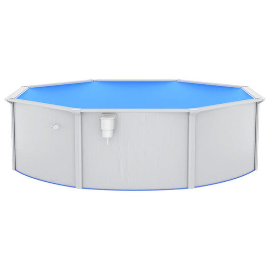 Piscina con Pompa Filtro a Sabbia e Scaletta 460x120 cm 3098053