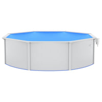 Piscina con Pompa Filtro a Sabbia e Scaletta 460x120 cm 3098053