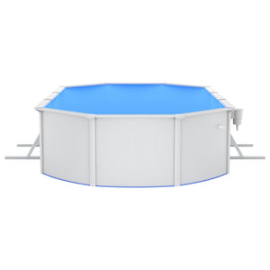 Piscina con Pompa Filtro a Sabbia e Scaletta 610x360x120 cm 3098056