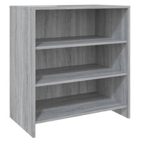 Credenza a buffet cassettiera mobiletto portaoggetti cucina soggiorno salotti 3 pezzi legno ingegnerizzato Sonoma grigio 02_0037173