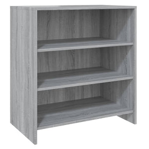 Credenze 3 pz Grigio Sonoma in Legno Multistrato 3098079