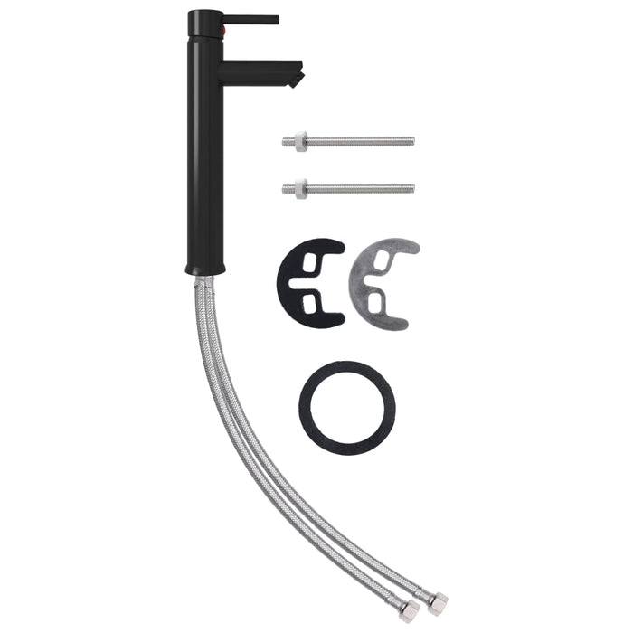 Lavandino con Rubinetto e Piletta in Vetro Temperato Satinato cod mxl 38924