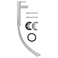 Lavandino da bagno con rubinetto e scarico a saltarello lavabo da appoggio lavabo da bagno lavabo da bagno diametro 42 cm vetro temperato 02_0002858