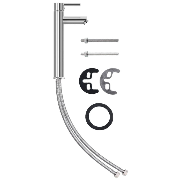 Lavandino Rubinetto e Piletta a Pressione-Lavabo-Lavello Vetro Temperato Oro 269184