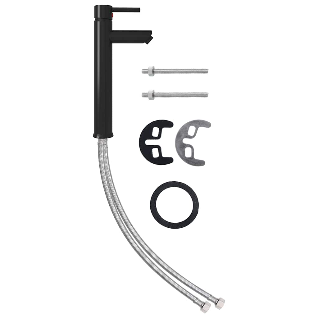 Lavandino Rubinetto e Piletta a Pressione-Lavabo-Lavello Vetro Temperato Oro 915877