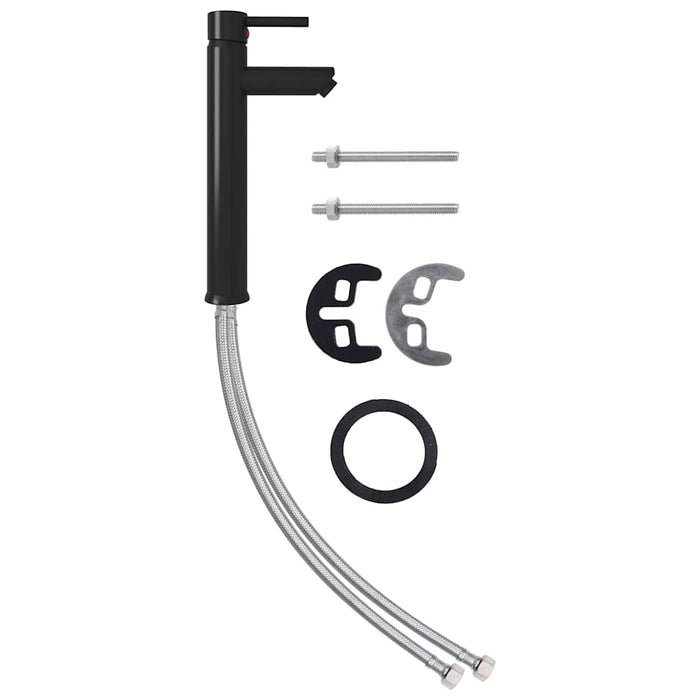 Lavandino Rubinetto e Piletta a Pressione-Lavabo-Lavello Vetro Temperato Oro 915877