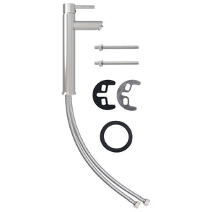 Lavandino da bagno con rubinetto e scarico a saltarello lavabo da appoggio lavabo da bagno lavabo da bagno diametro 42 cm vetro temperato 02_0002868