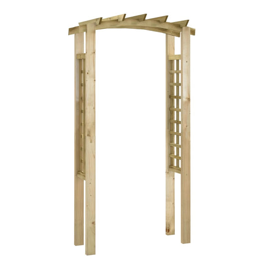 Arco a Traliccio 110x60x210 cm in Pino Massello Impregnato 318560