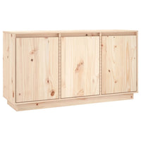 Credenza 111x34x60 cm in Legno Massello di Pino 813809