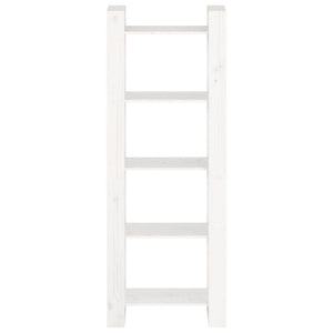 Libreria/Divisorio Bianco 60x35x160 cm Legno Massello 813890