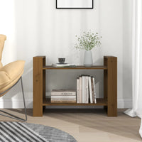 Libreria/Divisorio Miele 80x35x56,5 cm Legno Massello di Pino cod mxl 33803