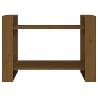 Libreria/Divisorio Miele 80x35x56,5 cm Legno Massello di Pino cod mxl 33803