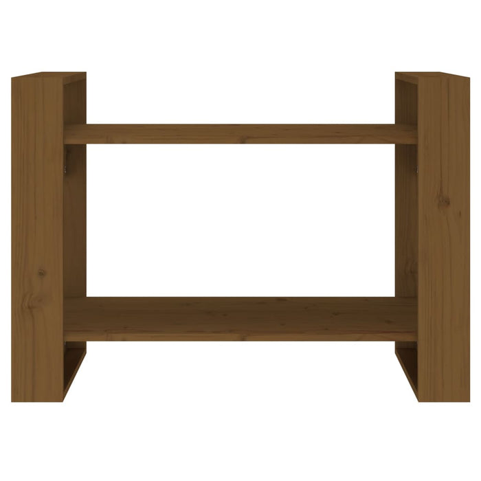 Libreria/Divisorio Miele 80x35x56,5 cm Legno Massello di Pino cod mxl 33803