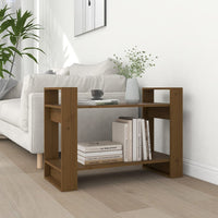 Libreria/Divisorio Miele 80x35x56,5 cm Legno Massello di Pino cod mxl 33803