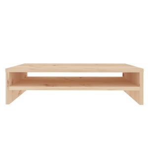 Supporto per monitor 50 x 24 x 13 cm legno di pino massiccio marrone 02_0029206