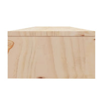 Supporto per monitor 100 x 24 x 13 cm in legno massello di pino marrone 02_0029195