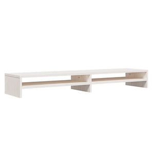 Supporto per monitor 100 x 24 x 13 cm legno massello di pino bianco 02_0029196