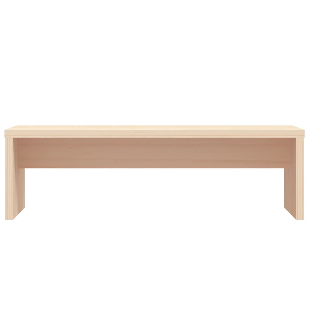 Supporto per Monitor 50x27x15 cm in Legno Massello di Pino 813924