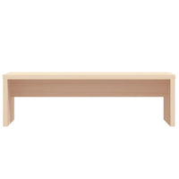 Supporto per monitor 50 x 27 x 15 cm in legno massello di pino marrone 02_0029208