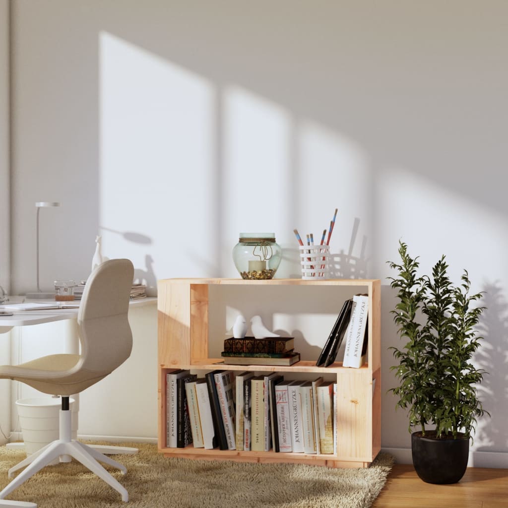 Divisorio-Paravento 80x25x70 cm in Legno Massello di Pino