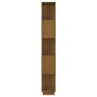 Libreria/Divisorio Ambrato 80x25x163,5cm Legno Massello di Pino 814067