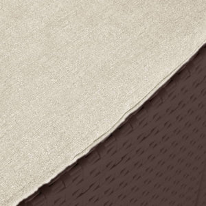 Sedia da Giardino a 2 Posti con Cuscini PP Rattan Marrone 3098688