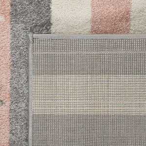 Tappeto per Bambini 200x290 cm con Motivo Stella Rosa 342167