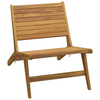 Sedia da Giardino in Legno Massello di Teak 319153
