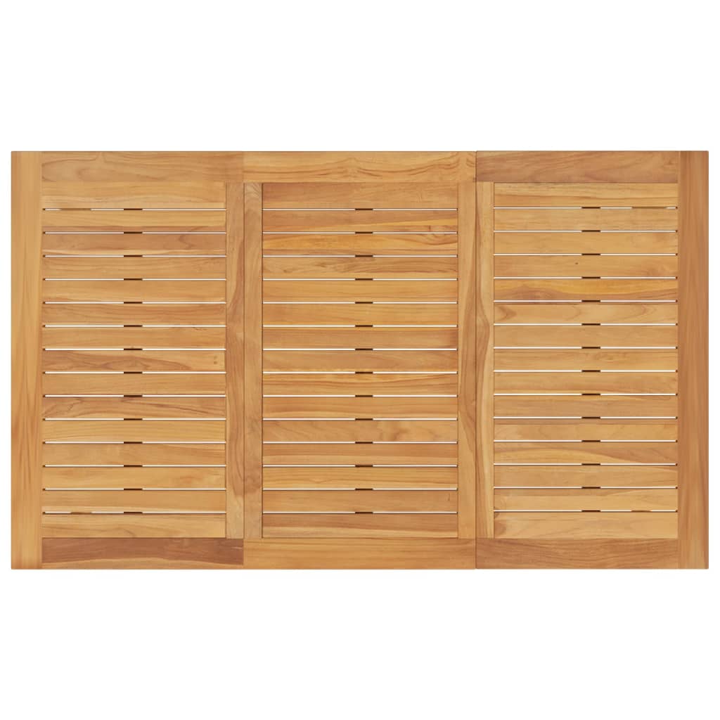 Tavolo Batavia 150x90x75 cm Legno Massello di Teak cod mxl 34376
