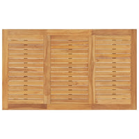 Tavolo Batavia 150x90x75 cm Legno Massello di Teak cod mxl 34376