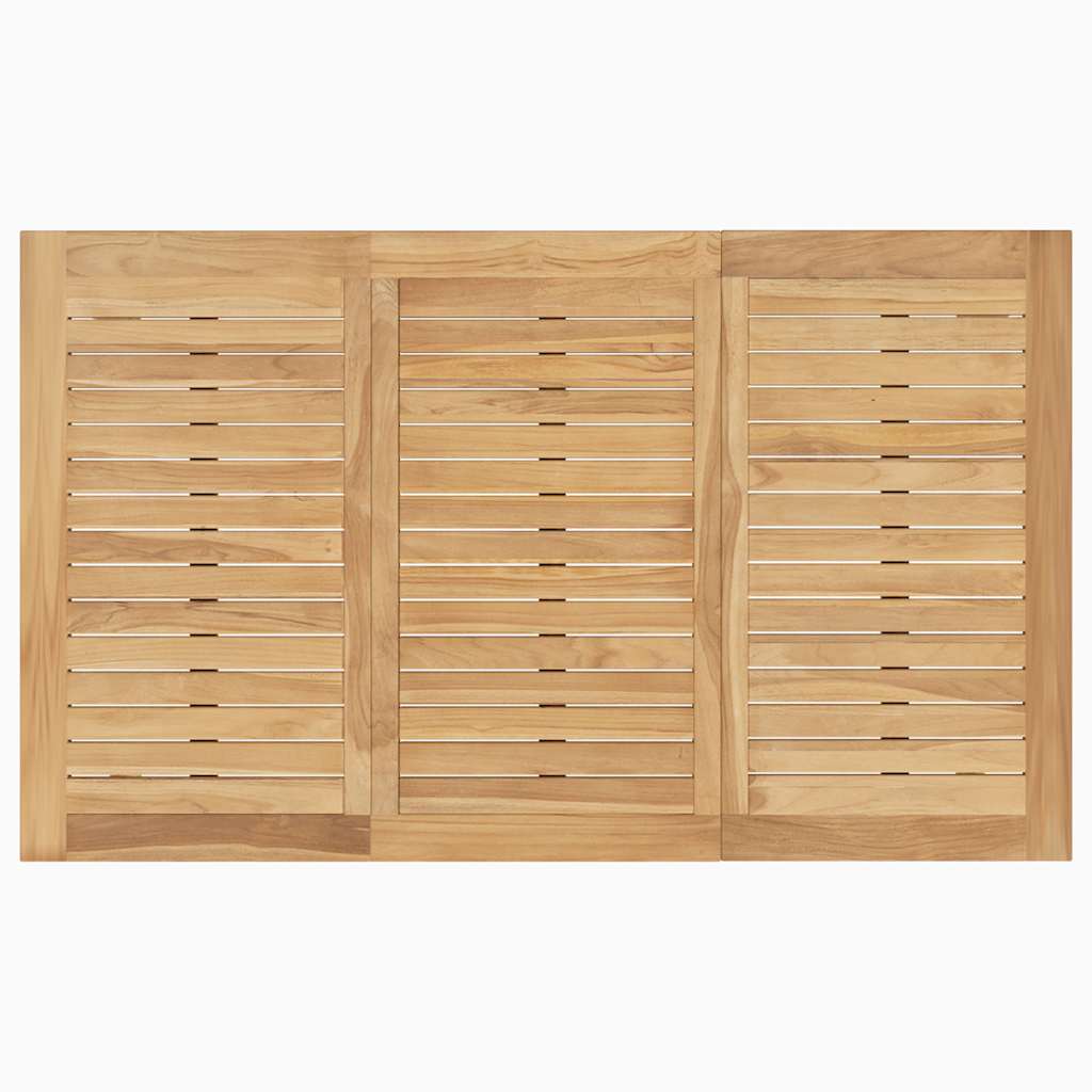Tavolo Batavia 150x90x75 cm Legno Massello di Teak 319165