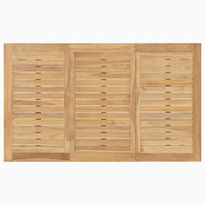 Tavolo Batavia 150x90x75 cm Legno Massello di Teak 319165