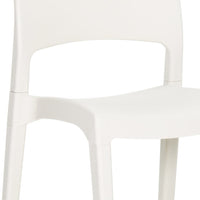 Sedie da Giardino 2 pz in Polipropilene Bianco cod mxl 25607