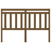 Testiera per Letto Miele 146x4x100 cm in Legno Massello di Pino cod mxl 31694