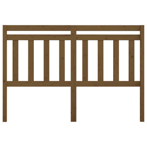 Testiera per Letto Miele 146x4x100 cm in Legno Massello di Pino cod mxl 31694