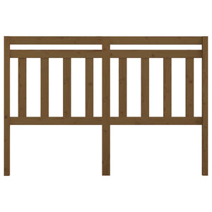 Testiera per Letto ambra 166x4x100 cm in Legno Massello di Pino 814107