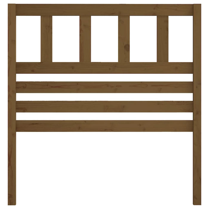 Testiera per Letto ambra 81x4x100 cm in Legno di Pino 814122