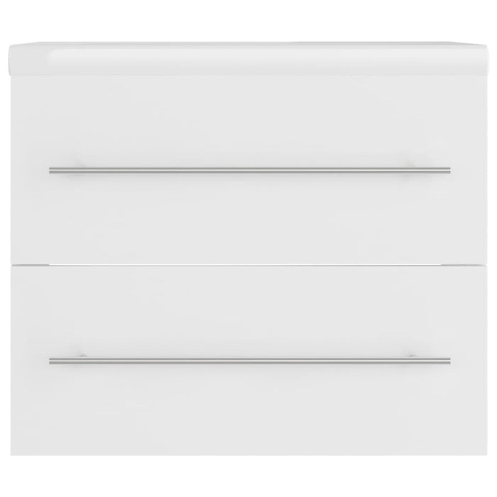 Mobile Bagno con Lavabo Integrato Bianco in Truciolato cod mxl 71909