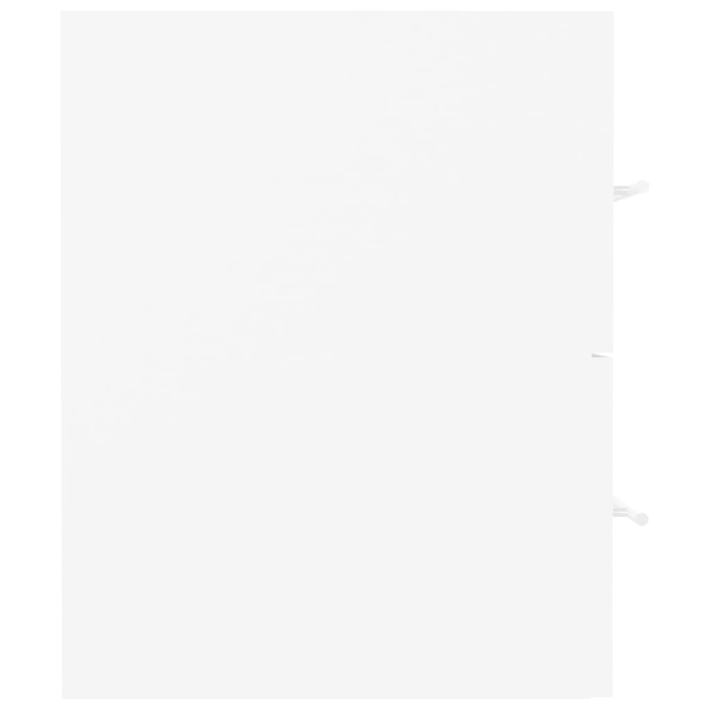 Mobile con Lavabo Integrat-Armadietto da Cucina-Lavandinoo Bianco in Legno Multistrato 120185