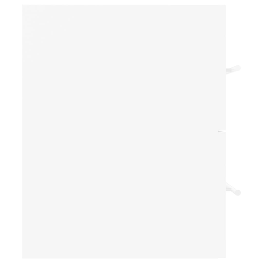 Mobile con Lavabo Integrat-Armadietto da Cucina-Lavandinoo Bianco in Legno Multistrato 880119