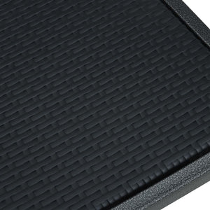 Set Mobili da Pranzo per Giardino 5 pz Nero cod mxl 34907