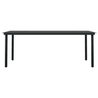 Set Mobili da Pranzo per Giardino 7 pz Marrone cod mxl 41399