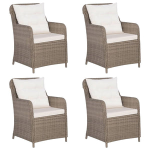 Set da Pranzo da Giardino Marrone 3099566