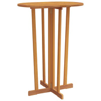 Set da Bar Pieghevole 5 pz in Legno Massello di Teak 3100778