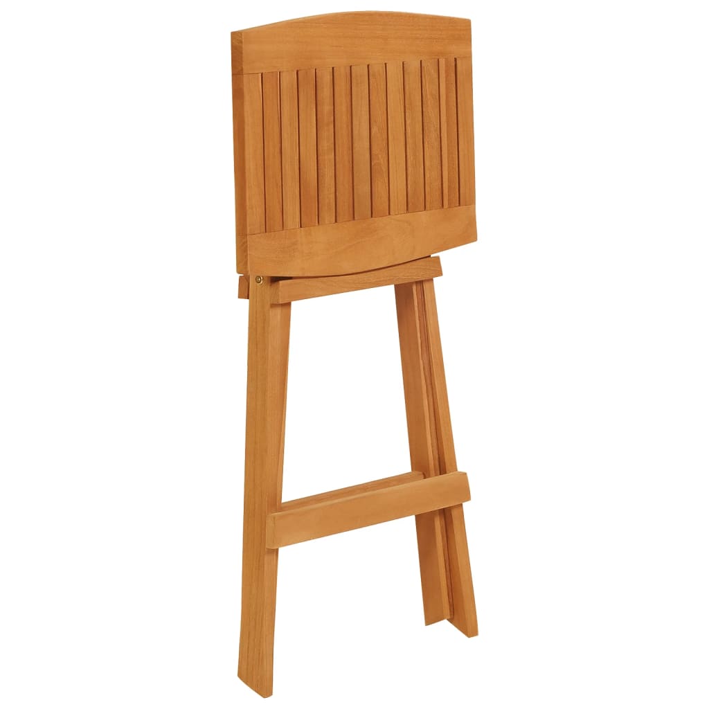 Set da Bar Pieghevole 5 pz in Legno Massello di Teak 3100778