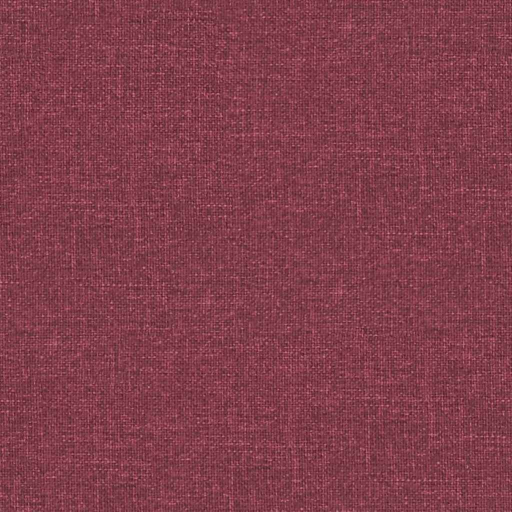 Poltrona Reclinabile in Tessuto Rosso Vino 342703